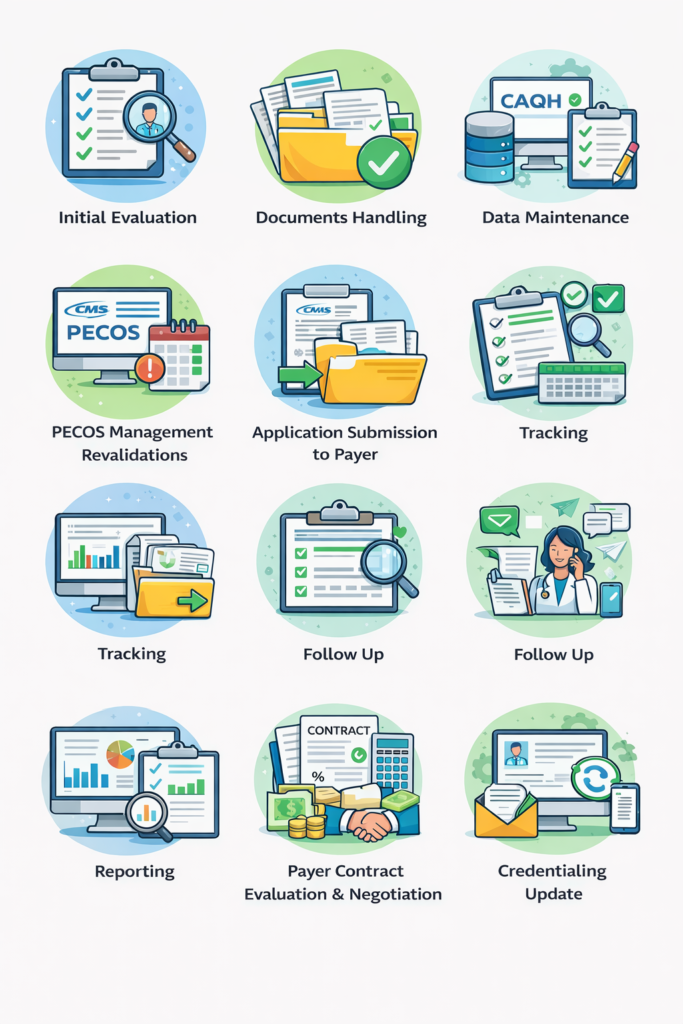12 Steps to Faster Payer Enrollment&Physician Credentialing Process