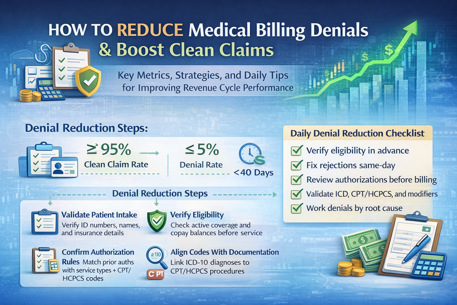How to reduce medical billing denials