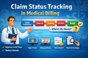 Medical claim tracking at a glance