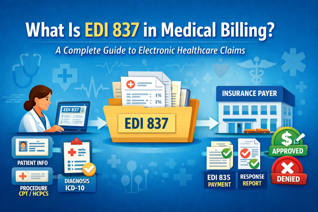 What is EDI 837 in billing_