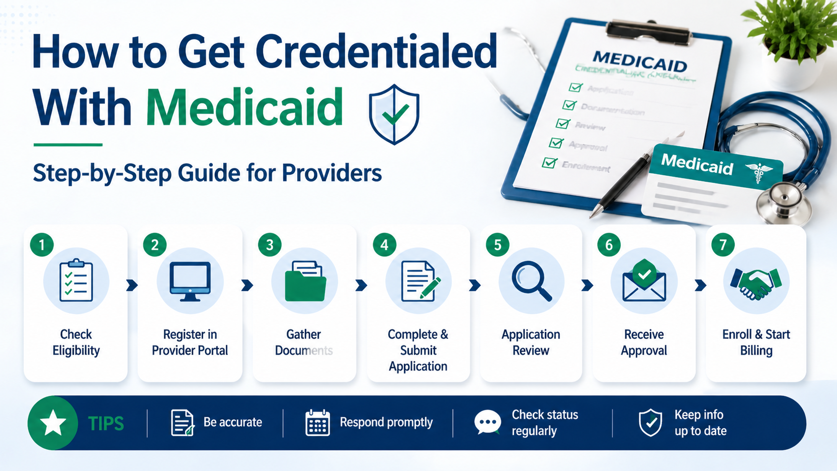 How to get credentialed with Medicaid in 2026