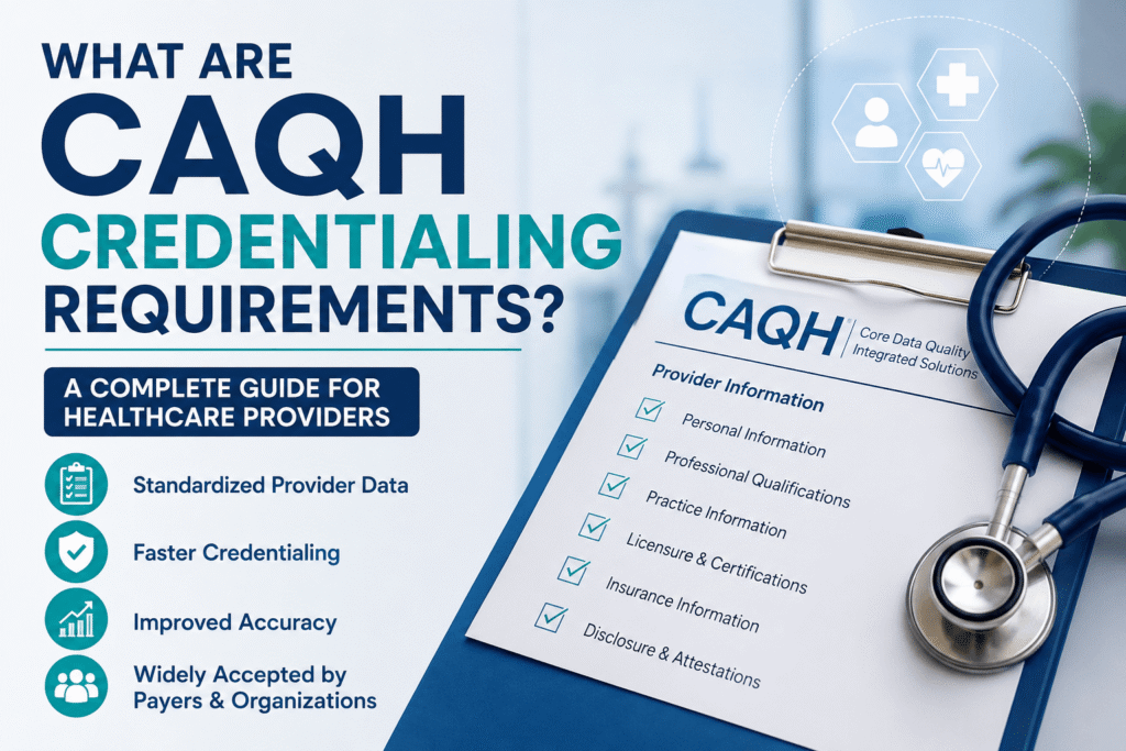 CAQH Credentialing Requirements Guide